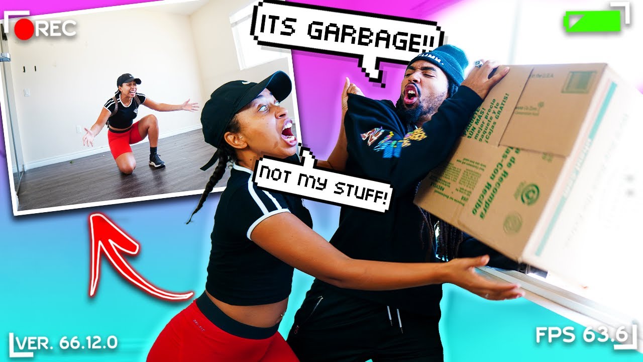 I THREW OUT MY SISTERS ENTIRE ROOM!! PRANK on NATALIE ODELL 😳 | The Family Project