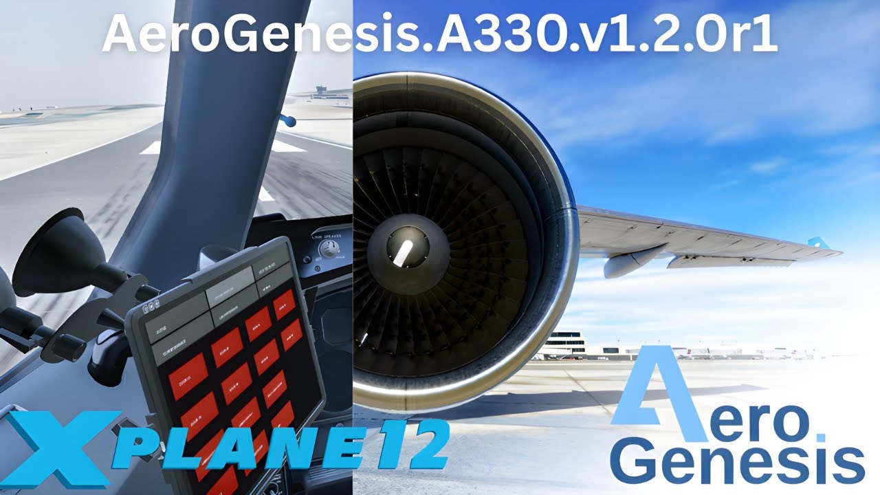 AeroGenesis A330 v1.2 is out the Beta  !! Abu Dhabi Int'l (OMAA) - Male Int'l (VRMM)#verticallive