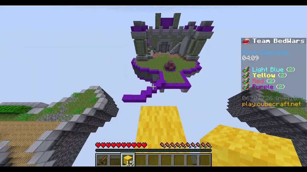 Cube Craft Bedwars. 