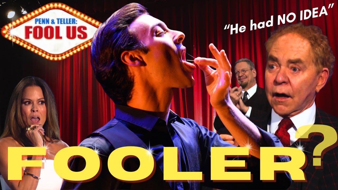 TELLER FOOLED by HIS OWN Magic Trick? // Piero Venesia on Penn & Teller Fool Us Premiere