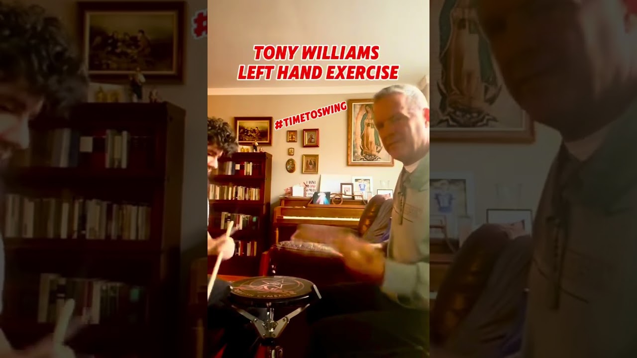 Lessons with THE GREAT TONY WILLIAMS   #drummer #drumlessons  #practice #drums #drum #tonywilliams