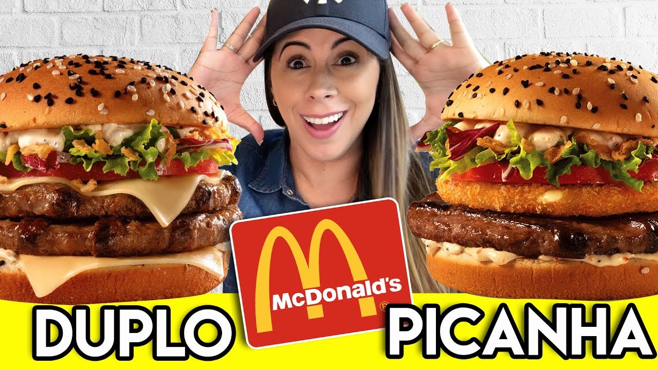 Mc picanha e Duplo Picanha no Mcdonald's