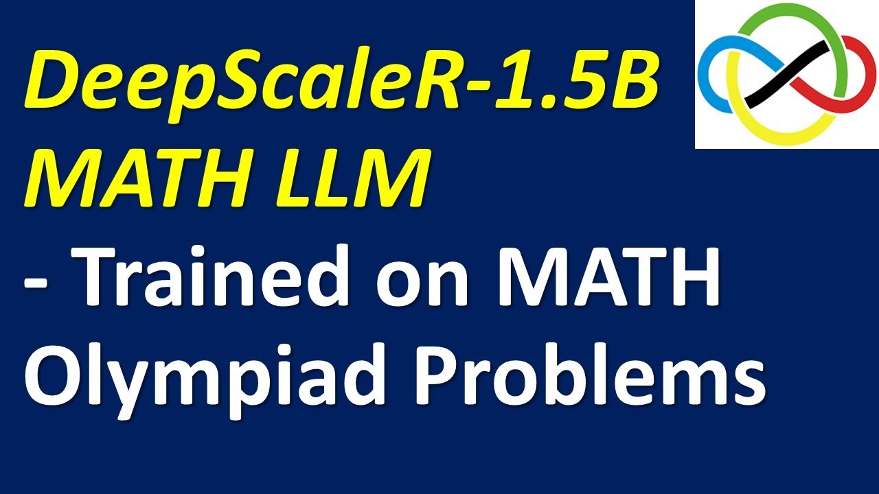 Установите и запустите локально Math Genius LLM DeepScaleR-1.5B &mdash; модель, обученную на задачах ма...
