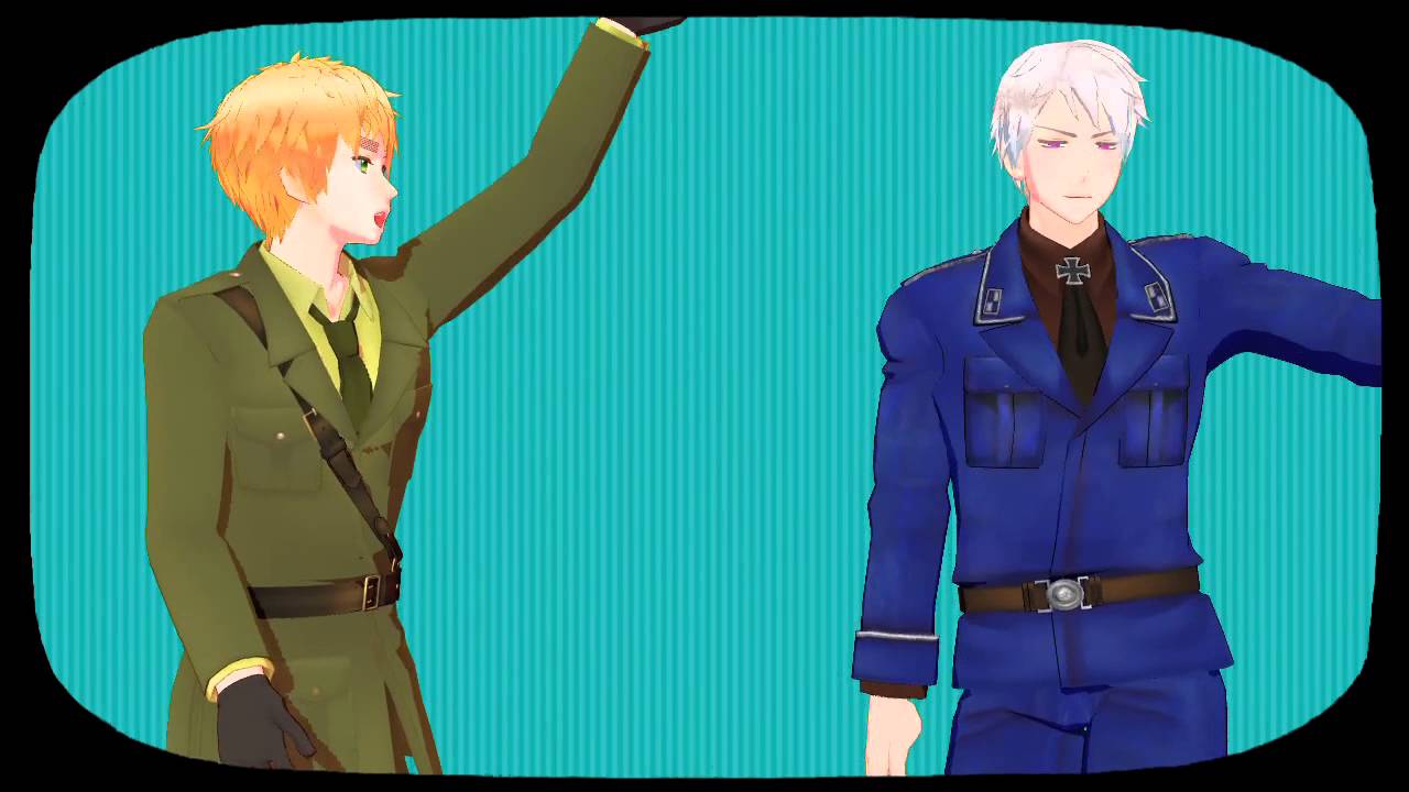 【APヘタリアMMD】英と普でいーあるふぁんくらぶ