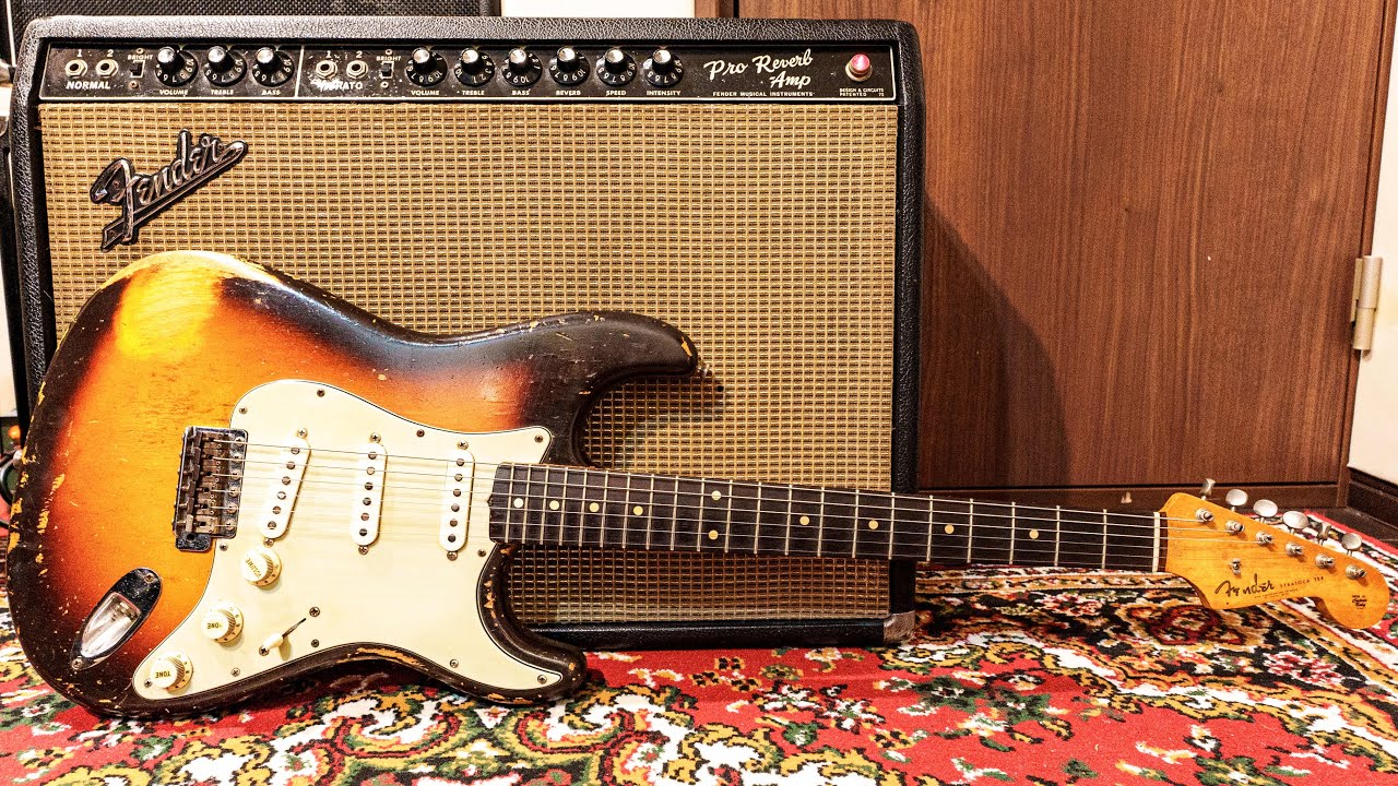 『ヴィンテージギターの魅力』1959年製フェンダー・ストラトキャスター🎸 '59 Fender Stratocaster '61 neck