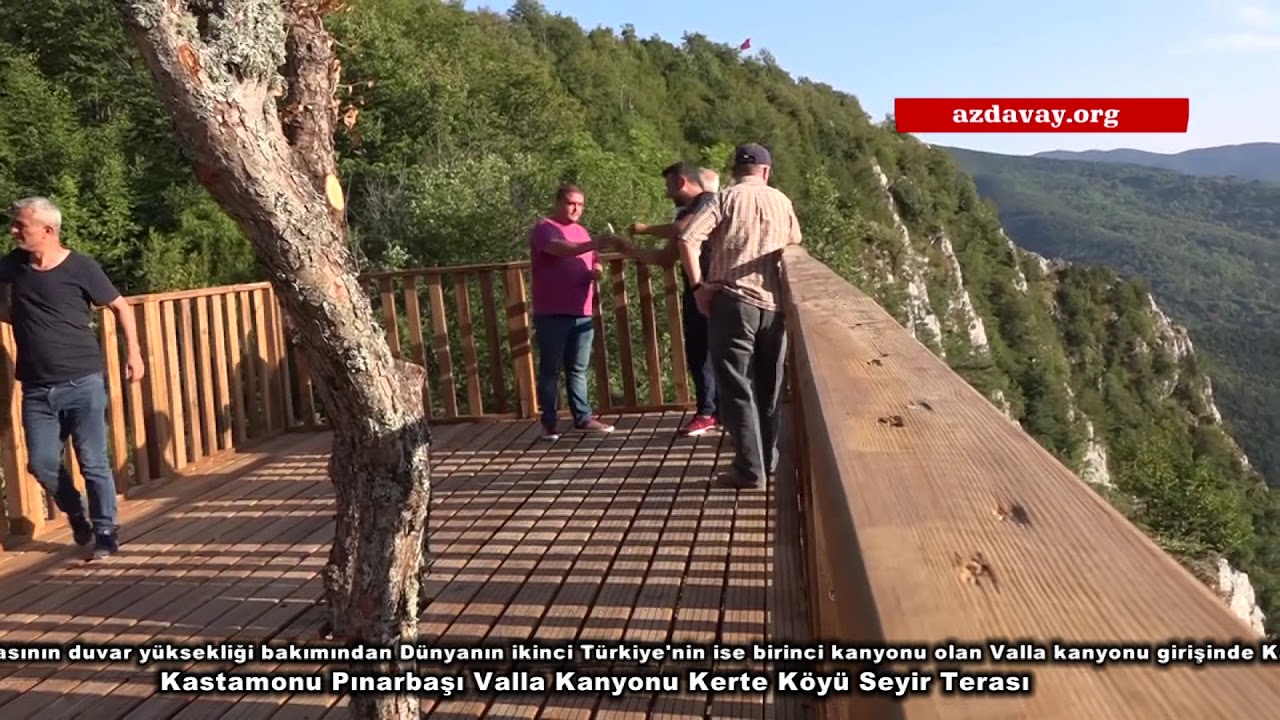 Pınarbaşı Valla Kanyonu Kerte Seyir Terası