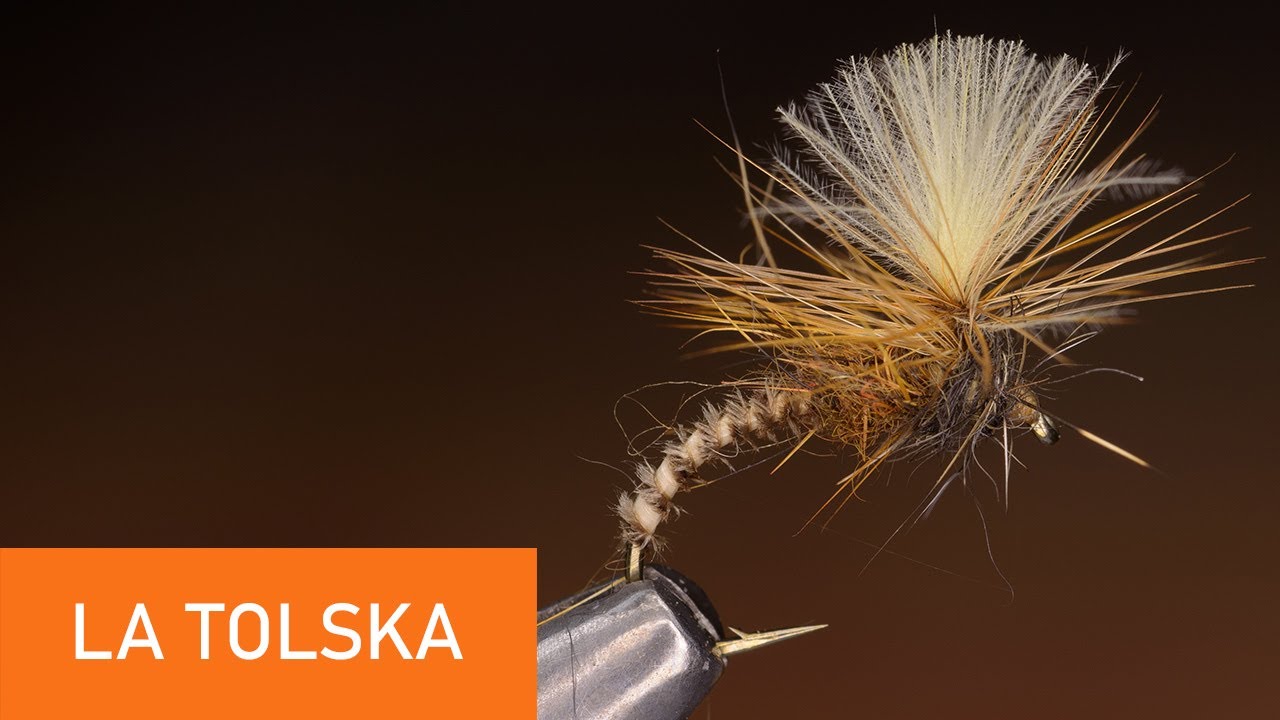 Montage d'une mouche de pêche parachute : la Tolska.