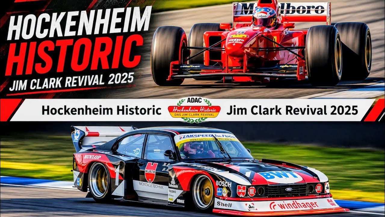 2025 ADAC Hockenheim Historic - Jim Clark Revival | BEST CARS & ACTION [HD]