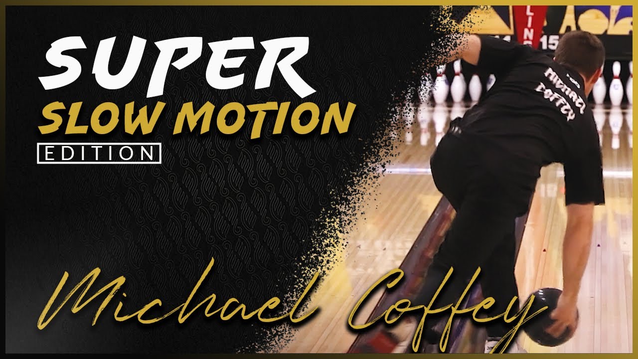Michael Coffey Super Slow Motion Bowling Release (So Smooth!)