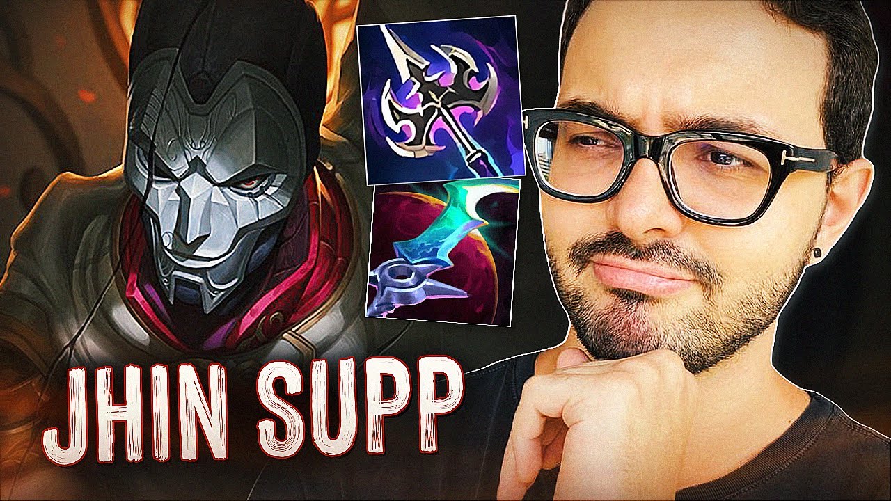 ADMITO QUE JHIN SUPORTE É BIZARRO, MAS É BOM!