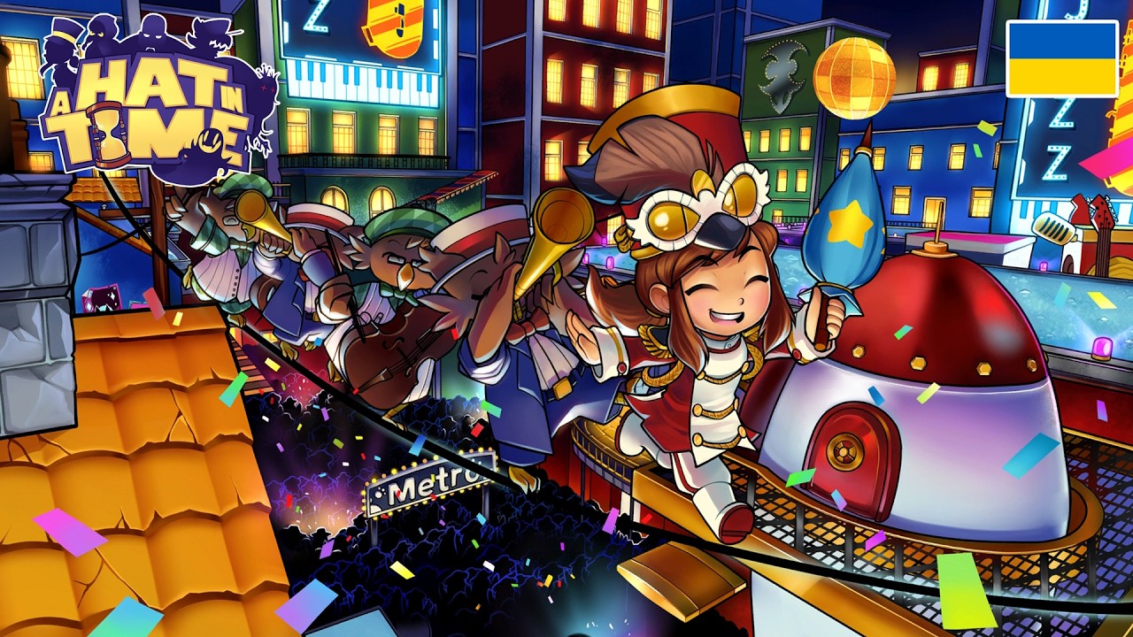 Граюсь в офігезний платформер | A Hat in Time