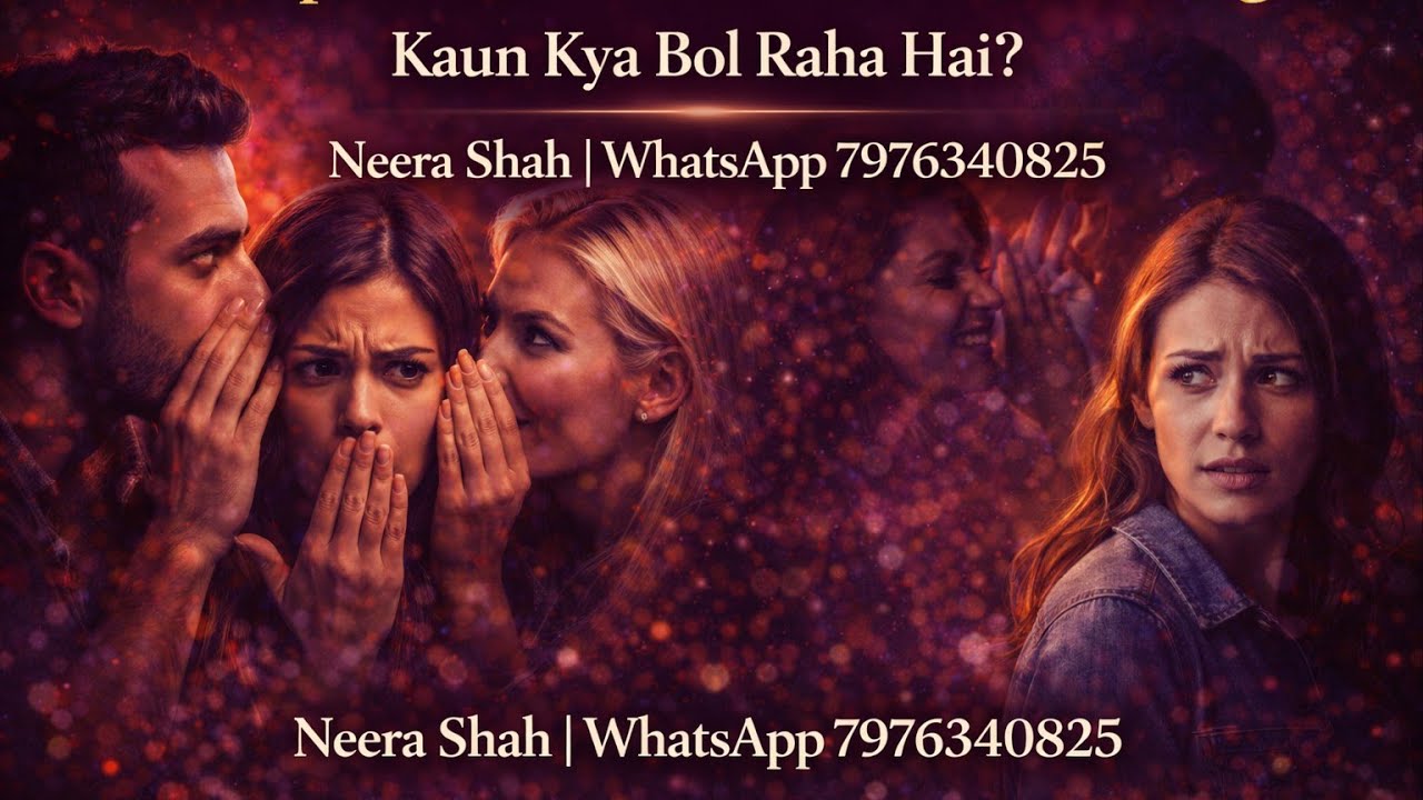 Gossip About You Behind Your Back 🔮👀 | Kaun Kya Bol Raha Hai? | Neera Shah | WhatsApp 7976340825