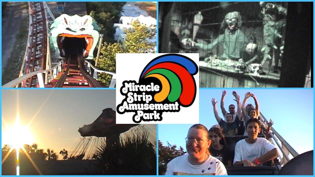 An Early Evening At Miracle Strip Amusement Park - August 2001