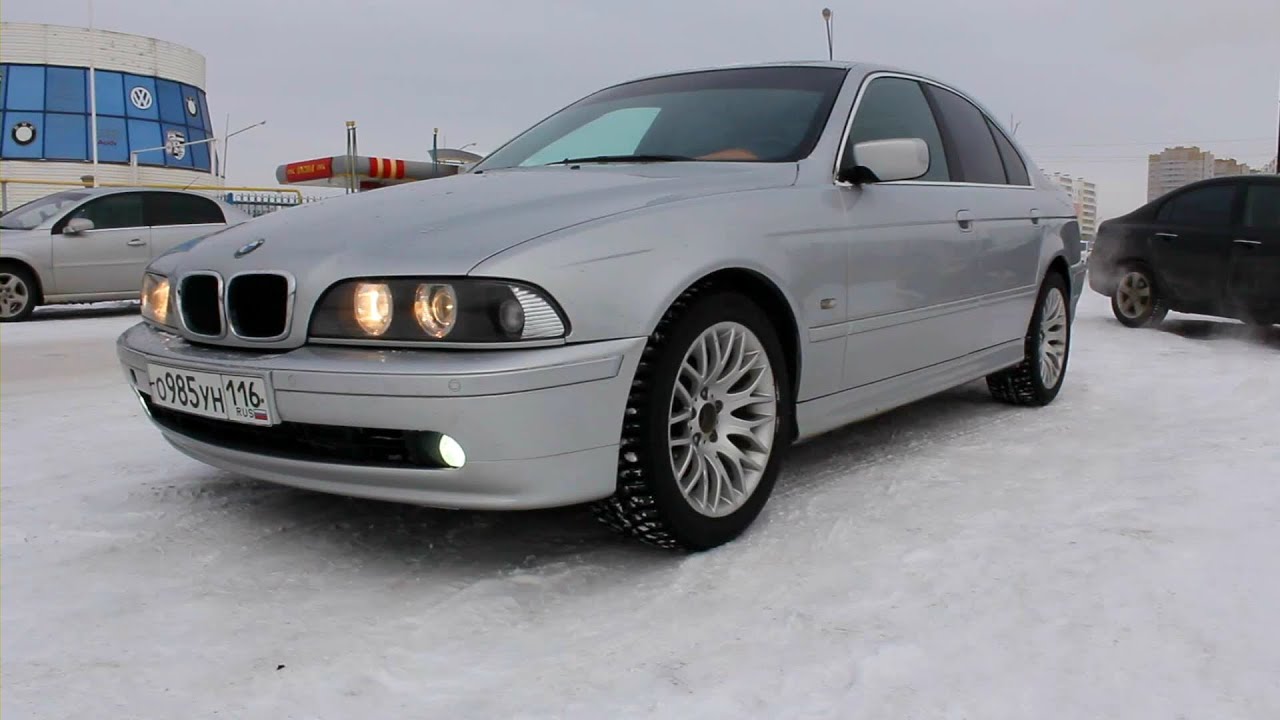 2002 БМВ 520i (Е39). Обзор (интерьер, экстерьер, двигатель).