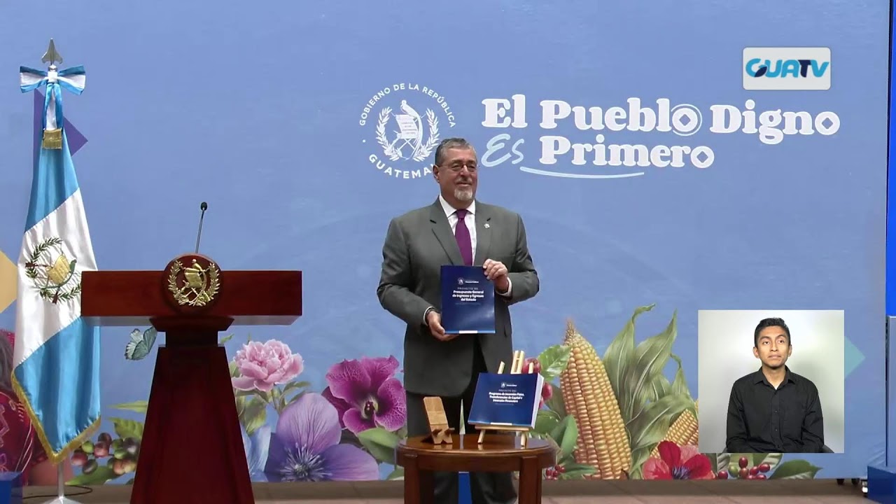 Conferencia de prensa del Gobierno de Guatemala. #LaRondaGT 📰