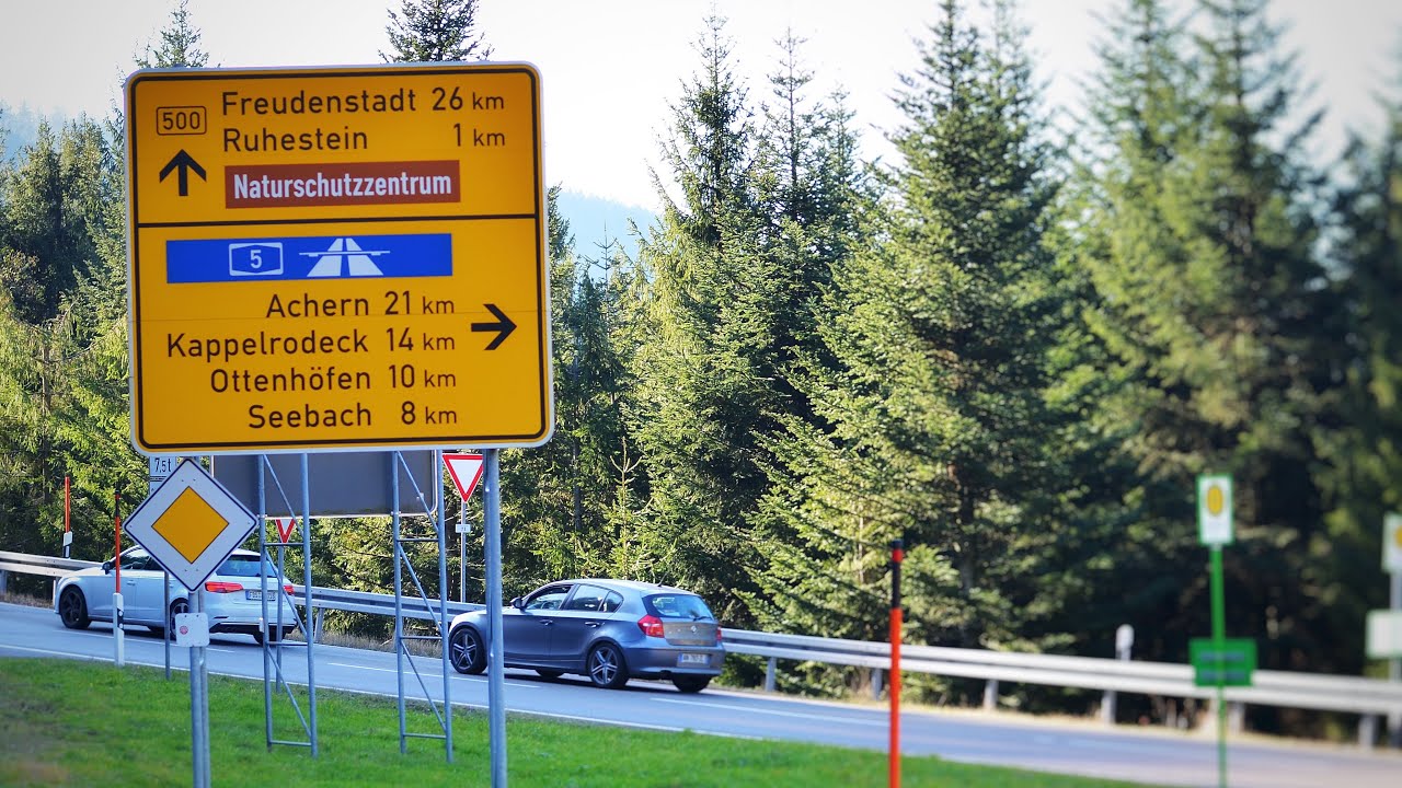 🇩🇪A Drive through Black Forest-Germany🇩🇪 Part-2 (Seebach,Ottenhöfen,Kappelrodeck,Oberkirch)🇩🇪