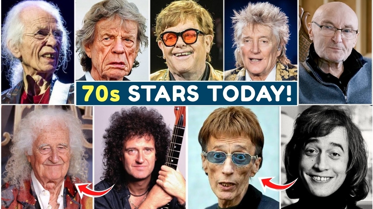 Известные рок- и поп-певцы 70-х | Тогда и сейчас, 2026 год 😱