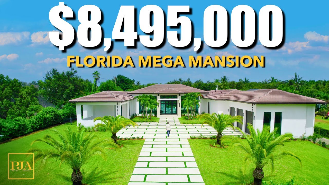 Inside a $8,495,000 FLORIDA MANSION in Miami | Luxury Home Tour | Peter J Ancona