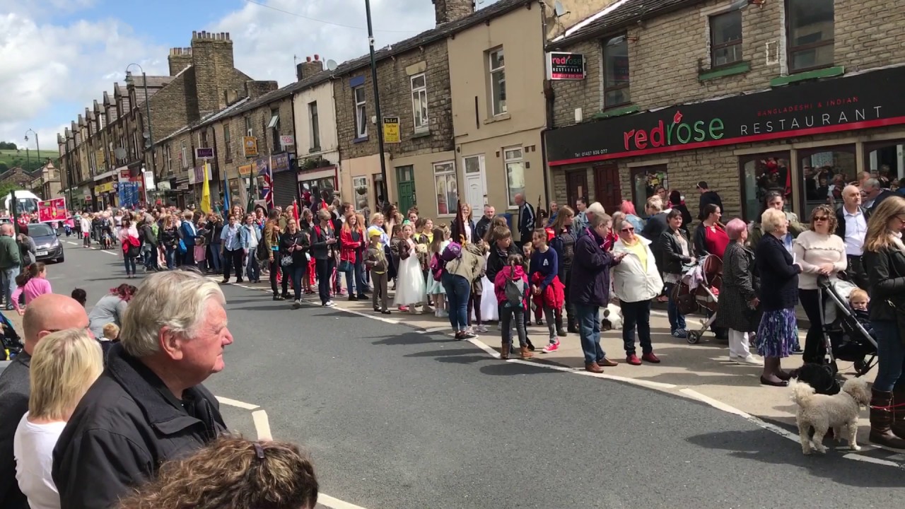 Whit Friday walks 2017 Mossley
