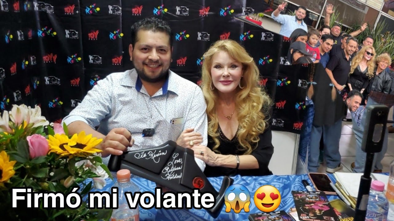 Conocí a Rebecca Holden en el Knight Rider Meeting de ToyFest 2023 Cdmx