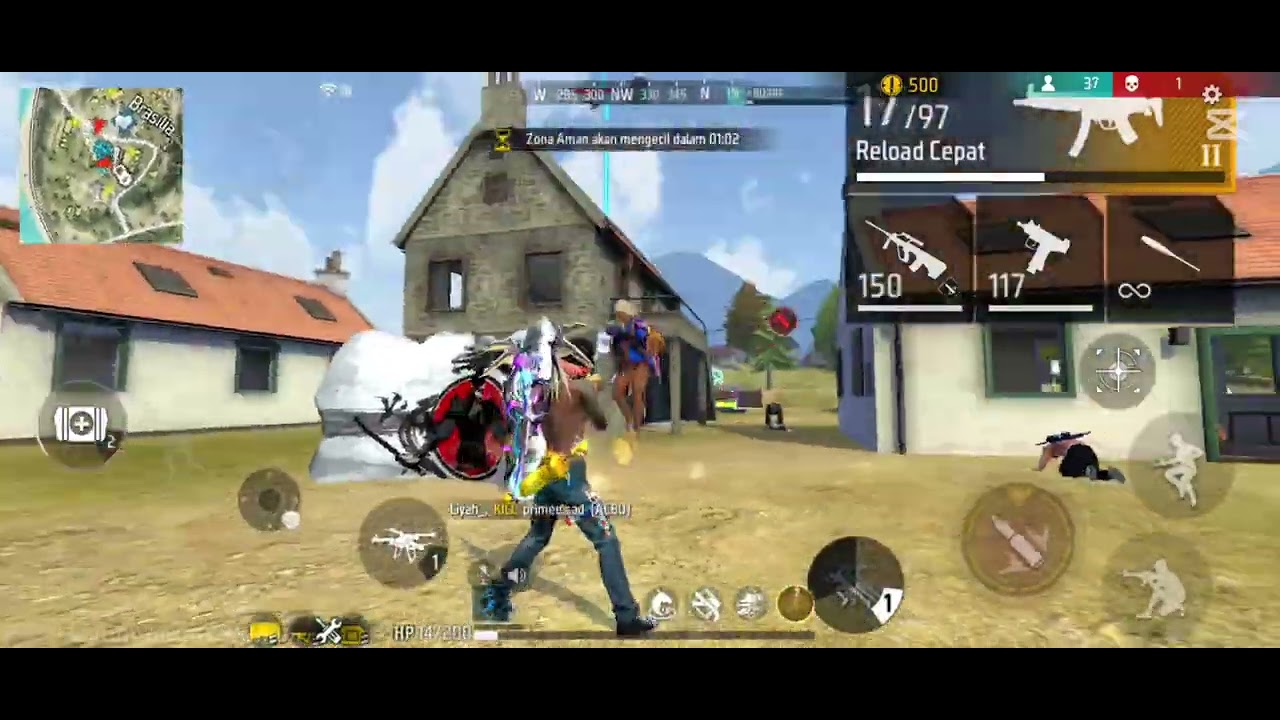 ROG PHONE 9 PRO TEST FREE FIRE SOLO SQUAD