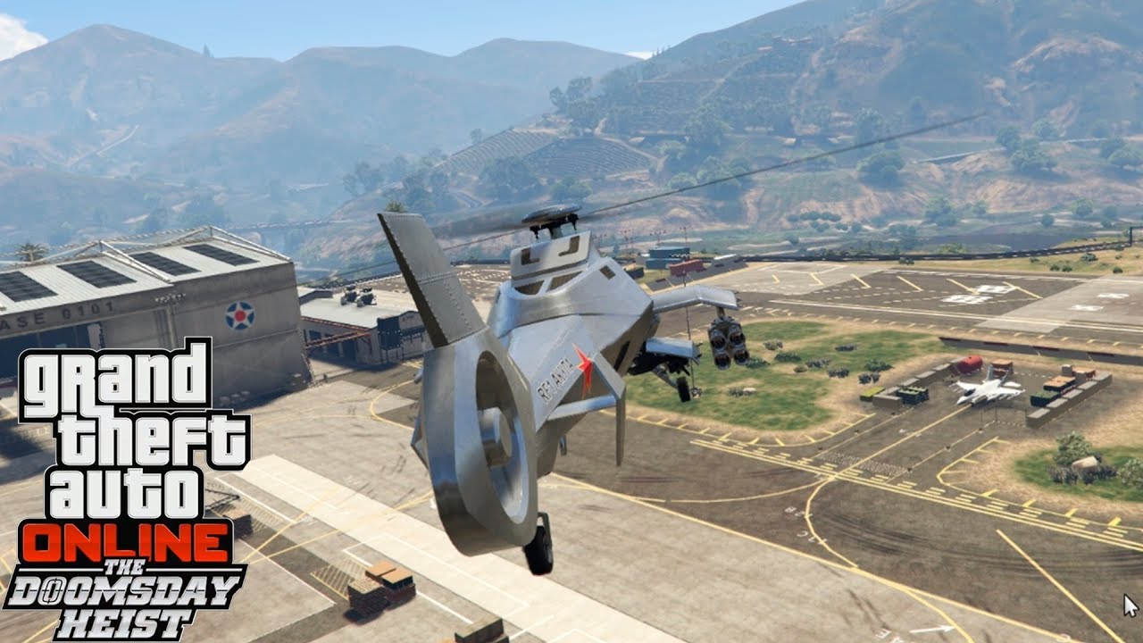 GTA 5 | EL AKULA!! HELICOPTERO CON MODO FURTIVO!! GTA V DLC THE DOOMSDAY HEIST | XxStratusxX