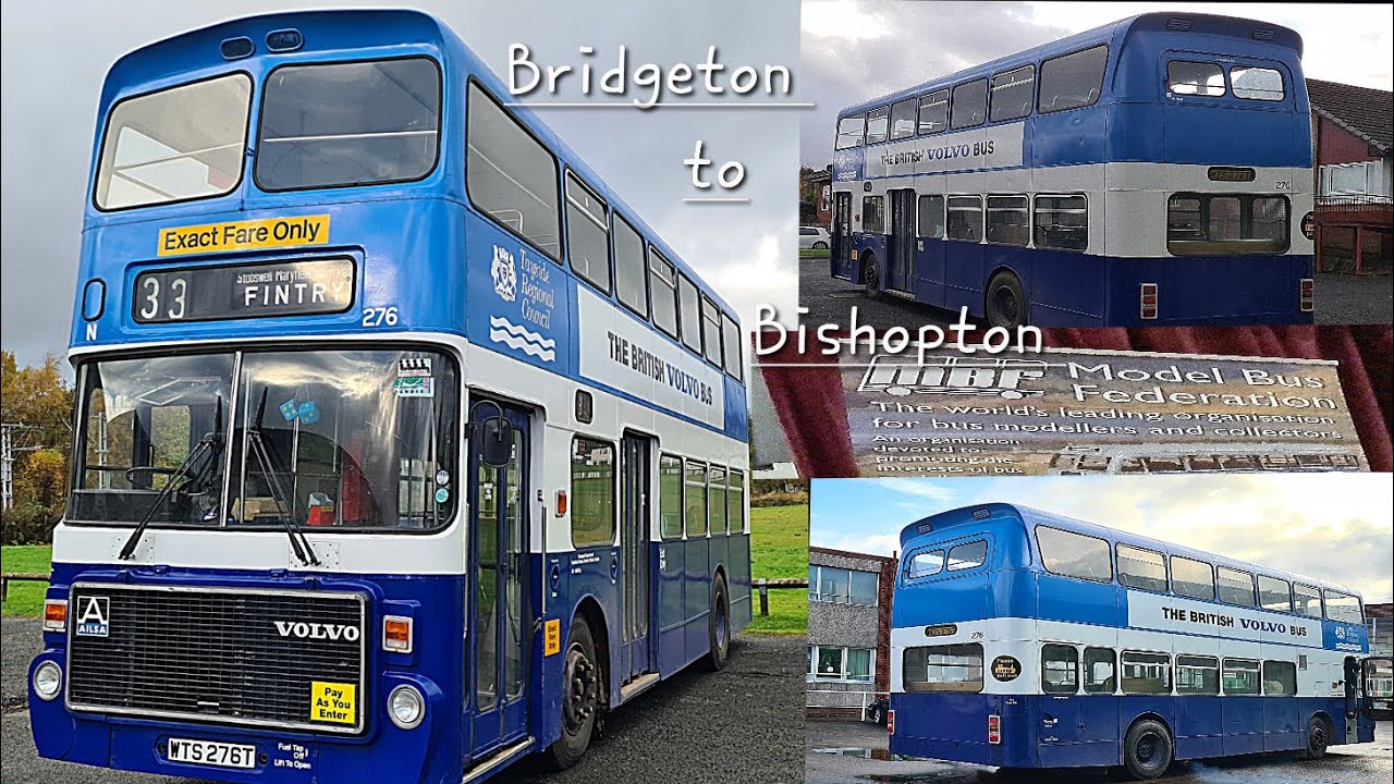 Volvo Ailsa Bus 276 (WTS276T) Journey From Bridgeton To Bishopton MBF   .....Scotland.....2025.....