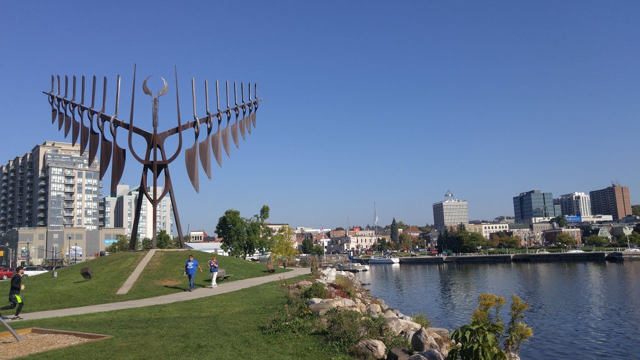 Downtown Barrie Ontario Canada