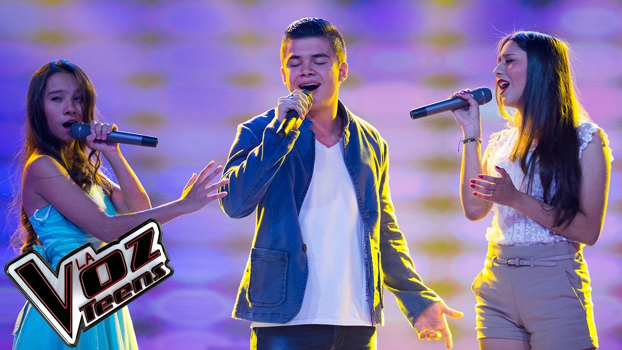 Dayanna, Naty y Nelson cantan ‘La media vuelta’ | Batallas | La Voz Teens Colombia 2016