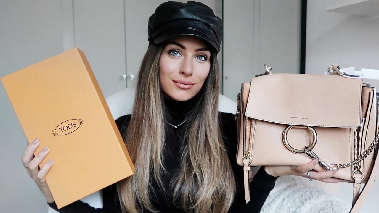 FIRST LUXURY HAUL OF 2018 | BALMAIN, CHLOE, TODS, | Lydia Elise Millen