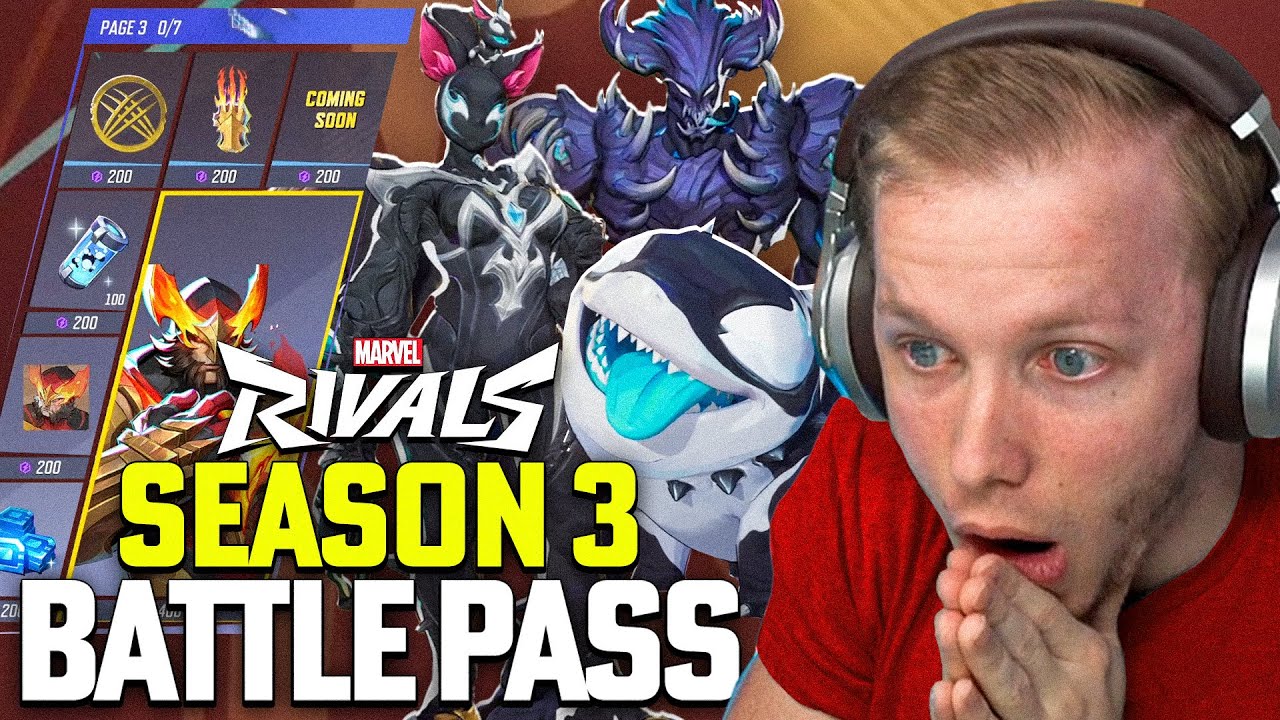 EVERYTHING In The Season 3 BATTLE PASS | Marvel Rivals Battle Pass Walkthrough