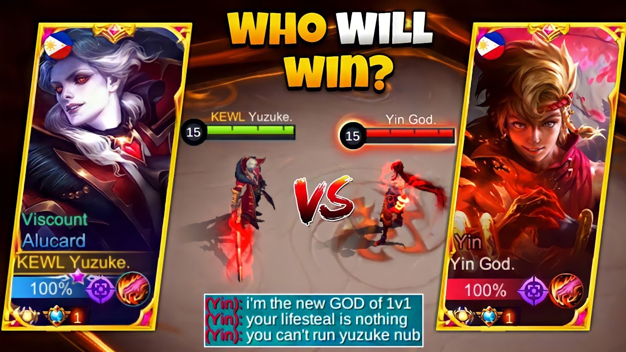 YUZUKE VS TOP GLOBAL YIN TRASHTALKER! | WHO IS THE KING OF LIFESTEAL?! | (INTENSE MATCH!🔥)