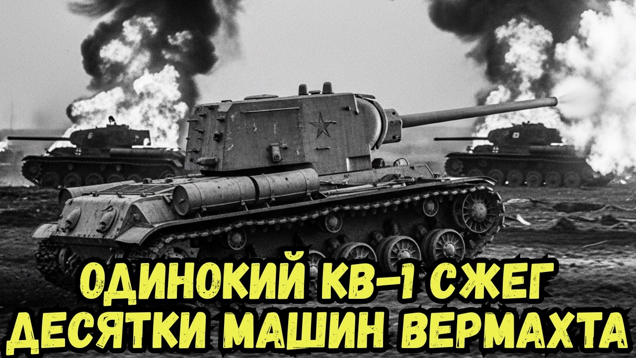 Когда 4 Танкиста Остановили Целую Дивизию: Немецкий Генерал Лично Отдал Им Честь