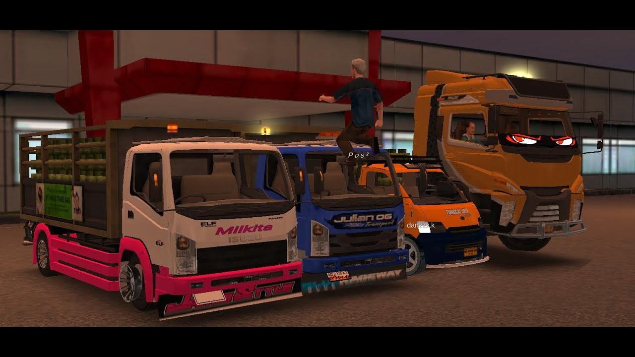 bus x truck simulator indonesia sambil menunggu buka puasa