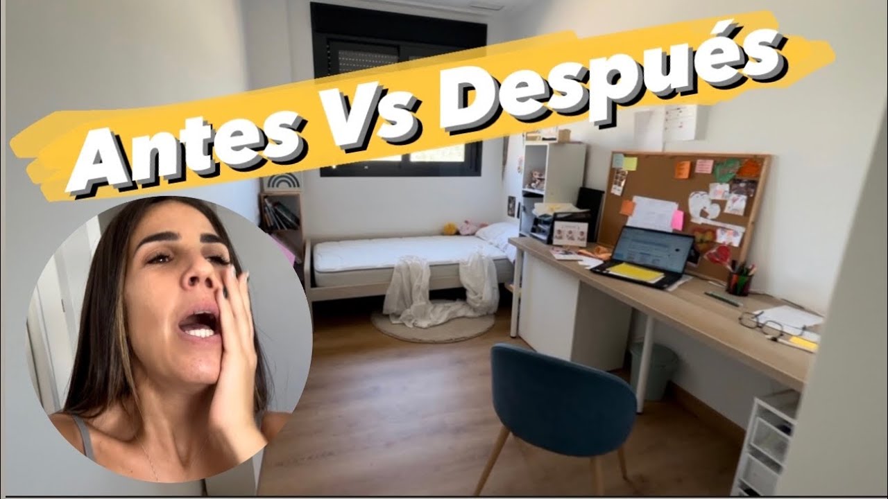 CAMBIO RADICAL EN LA HABITACIÓN DE MI HIJA 🛏️💓| De despacho a habitación infantil