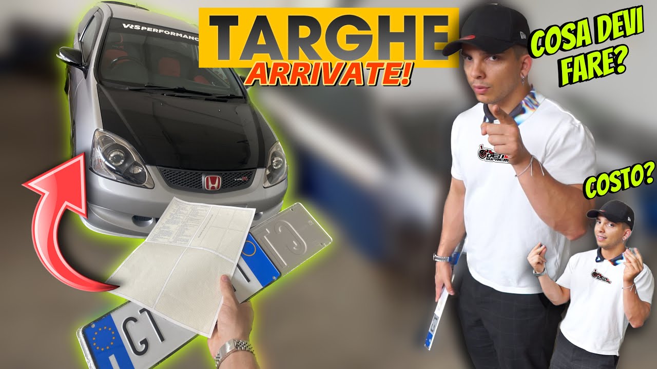E COSI' TU VUOI IMPORTARE E TARGARE UN'AUTO NEL 2024🥵...