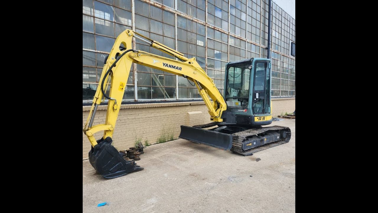 2013 Yanmar Vio55-5A Compact Mini Excavator