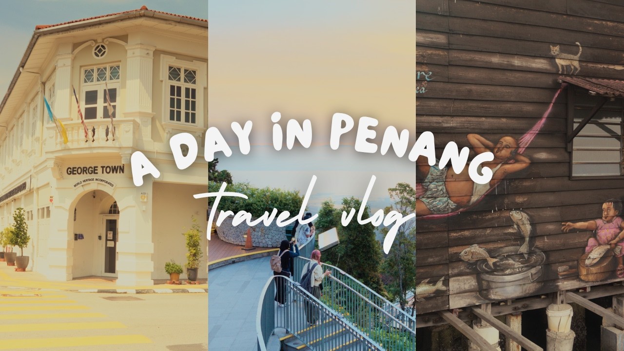 One Full Day in Penang, Malaysia 🇲🇾 | Penang Hill, Kek Lok Si, George Town & Batu Ferringhi