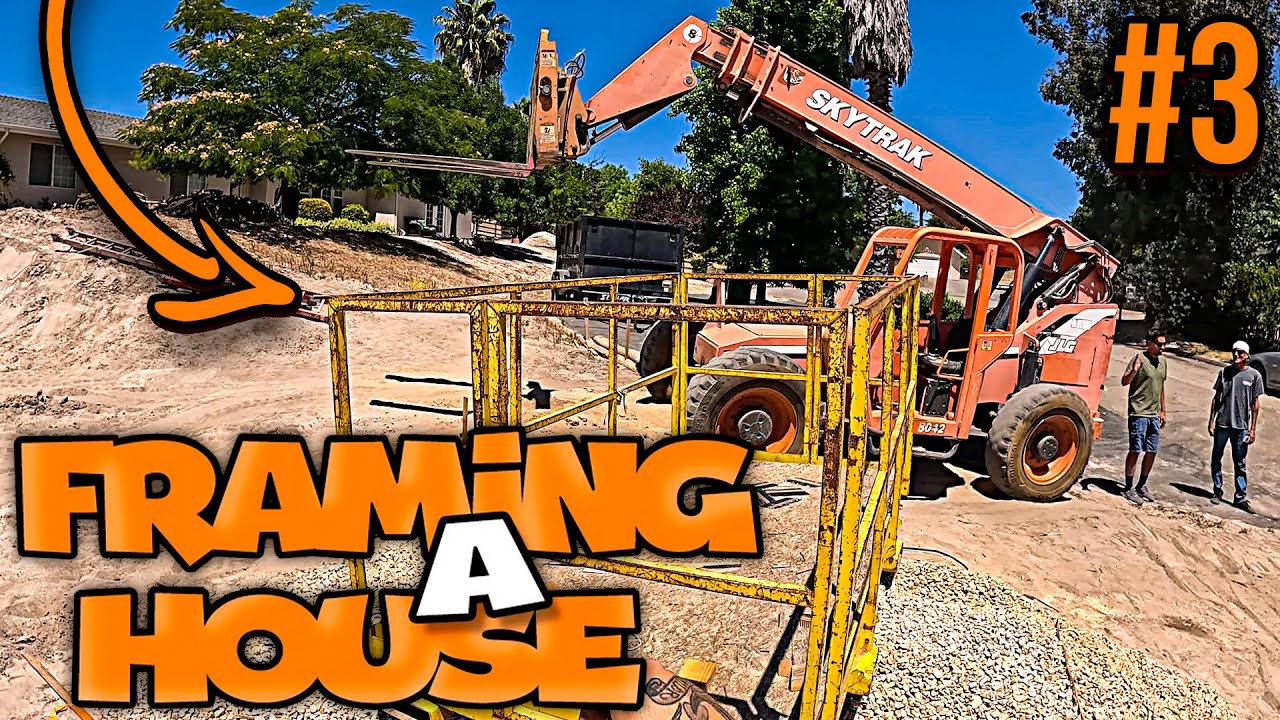 Building A House #3: Framing Exterior Walls