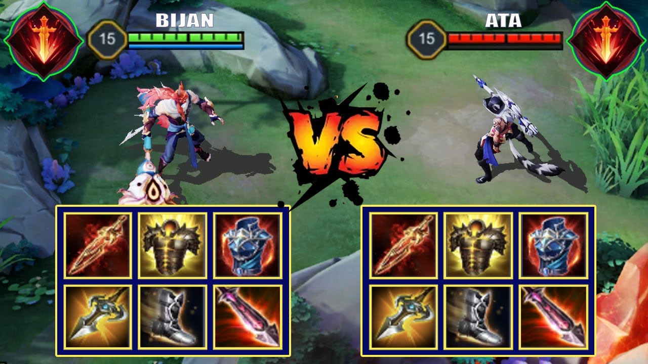 BIJAN vs ATA | FULL BUILD FIGHT | ARENA OF VALOR/AOV/ROV