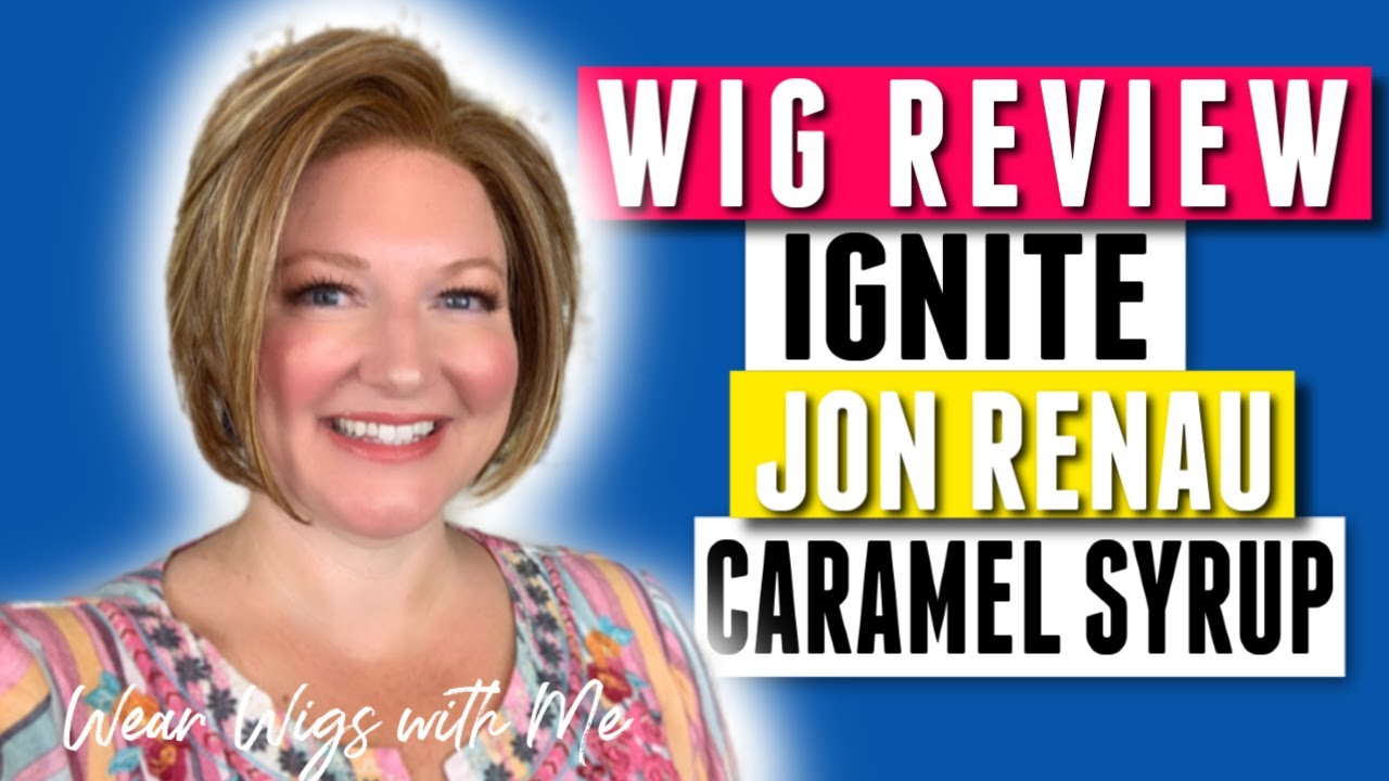 WIG REVIEW Ignite by Jon Renau in the color Caramel Syrup