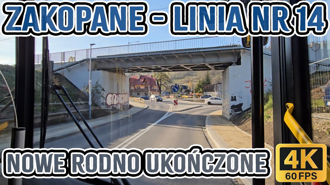 🔴Zakopane,  KOSZMAR się skończył🛣️Zakopianka DK47, NOWE RONDA! 4K❗2024.10.26 ASMR
