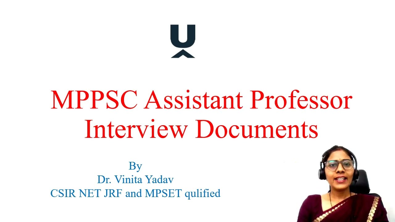 MPPSC Assistant Professor Interview 2025 | Required Documents I Verification Process | UPLABDHI