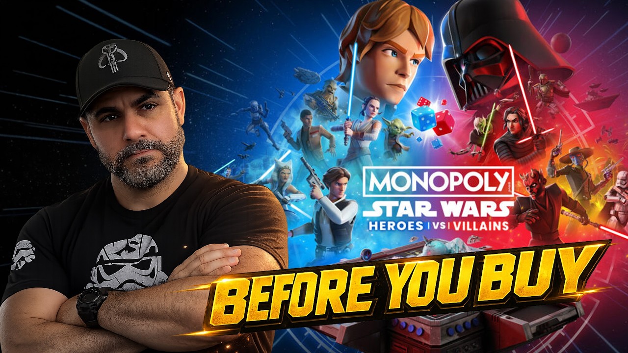 Is Monopoly Star Wars Heroes vs Villains Worth Buying? GAME REVIEW