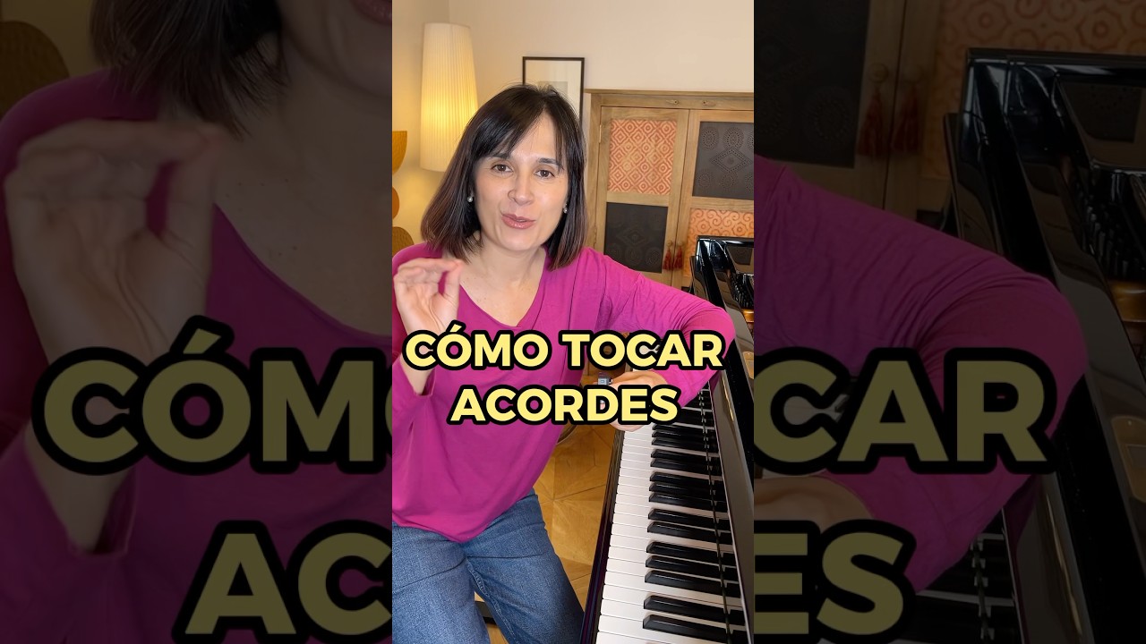 C&oacute;mo tocar ACORDES repetidos #tecnicadepiano #clasesdepiano #aprenderpiano