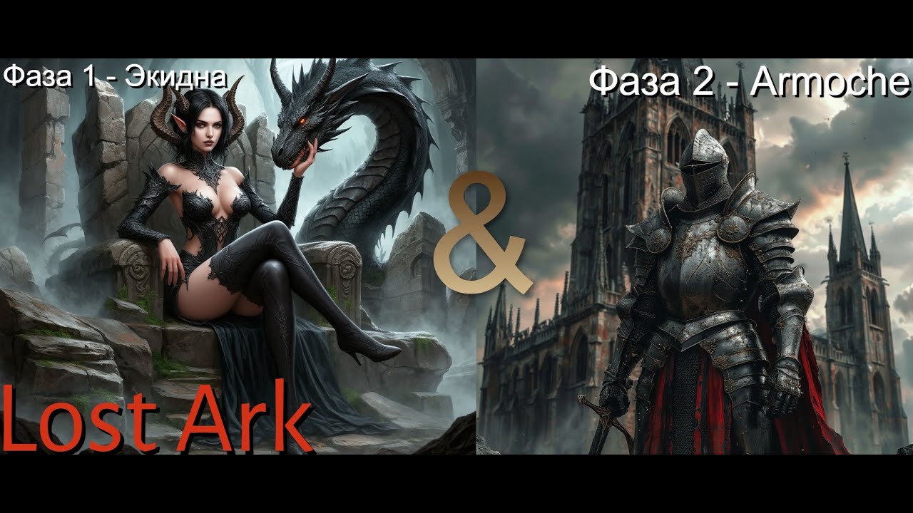 [Lost Ark] - Рейды Казероса Акт 4. Гайд на Фазу 1 и Фазу 2. (ру)