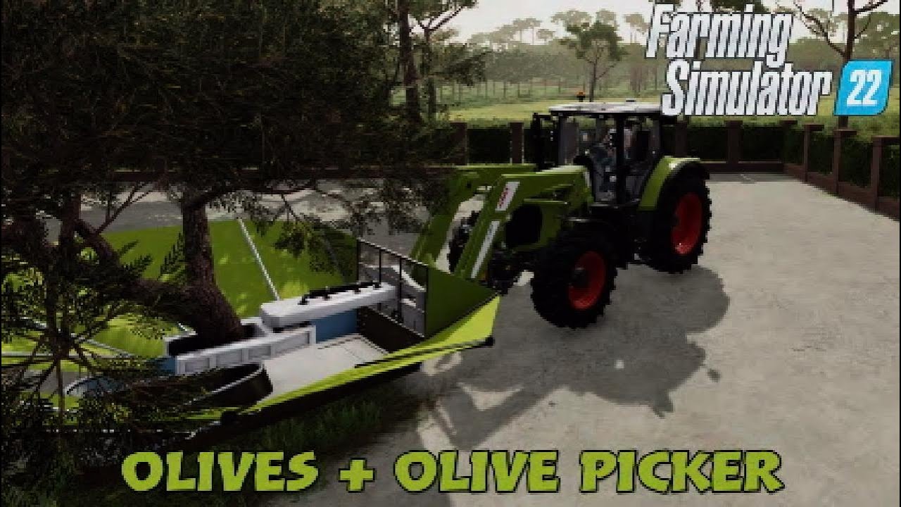 FS22  New Mod (console): Olives + Olive Picker | Mods in the spots # 209