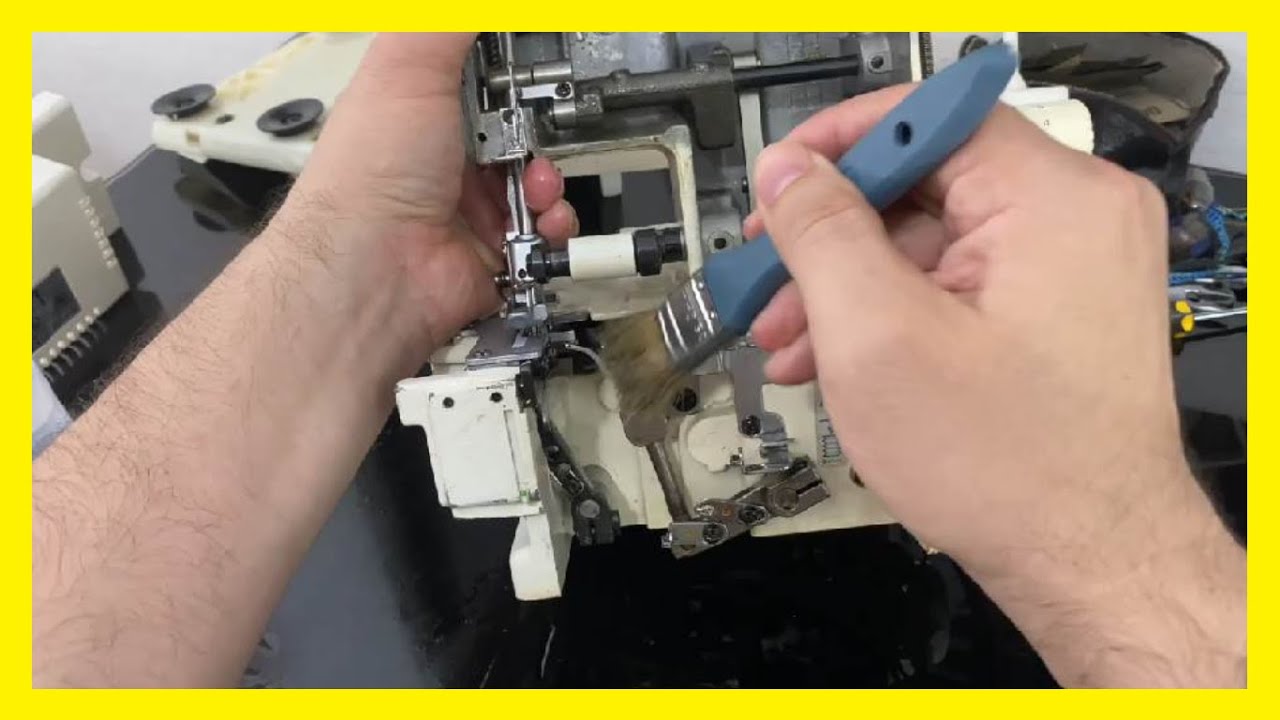 Como LIMPIAR la overlock singer ( LIMPIEZA COMPLETA )