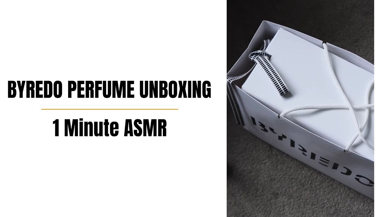 Byredo Perfume Unboxing ASMR