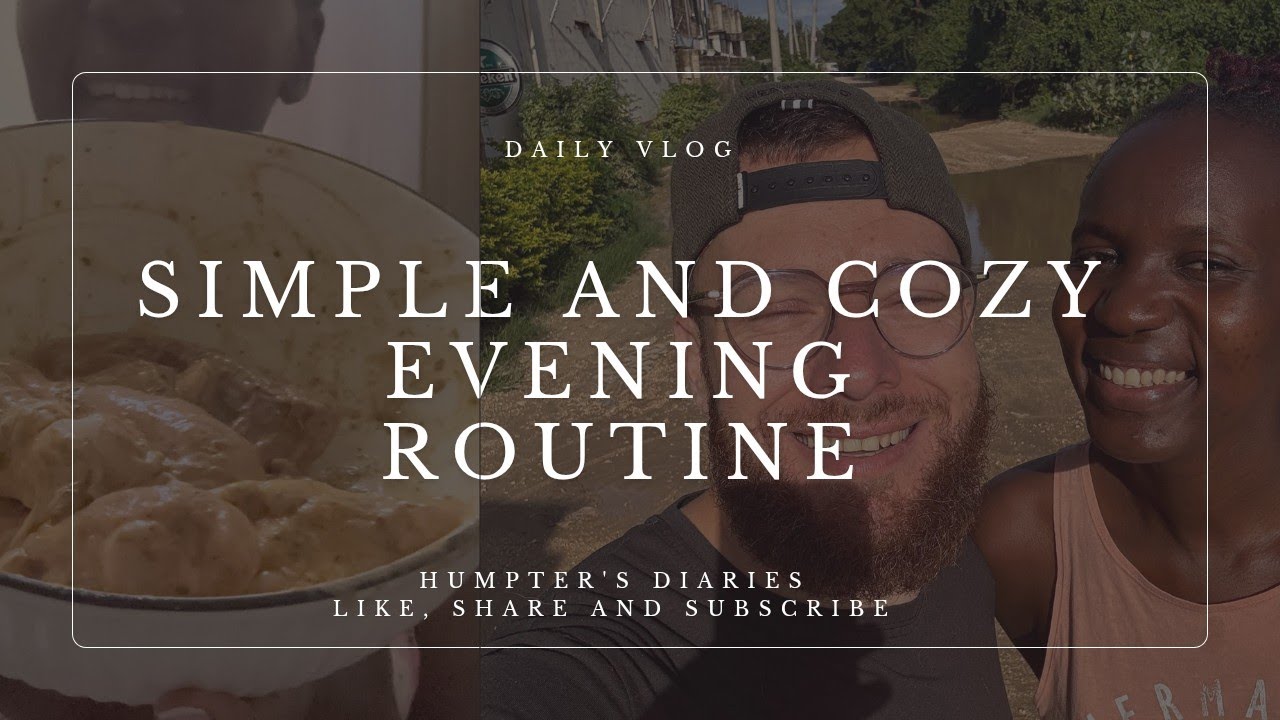  OUR SIMPLE AND COZY EVENING ROUTINE/ LIFE WITH MY EUROPEAN HUSBAND ❤️/ INTERRACIAL MARRIAGE VLOG 